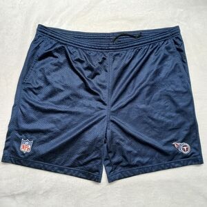 NFL Tennessee Titans Mesh Shorts Size XL blue